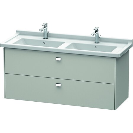 Duravit Brioso Wall-Mounted Vanity Unit Concrete Gray Matt BR414401007